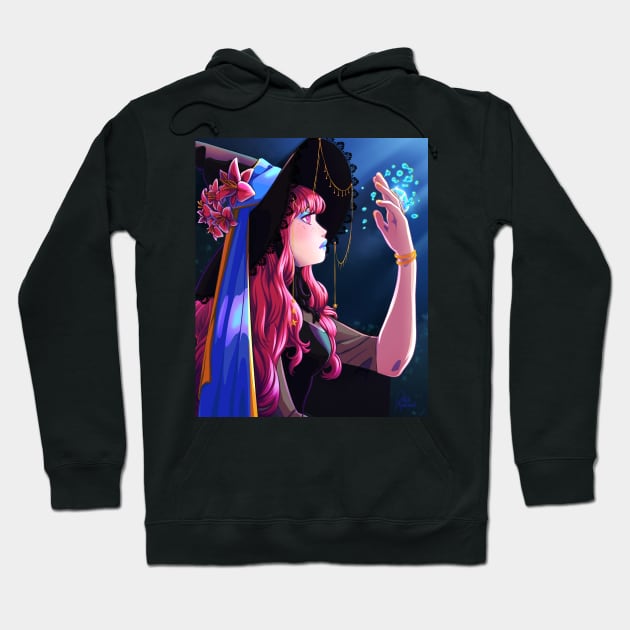 Moonstone Witch Hoodie by ghostremnant